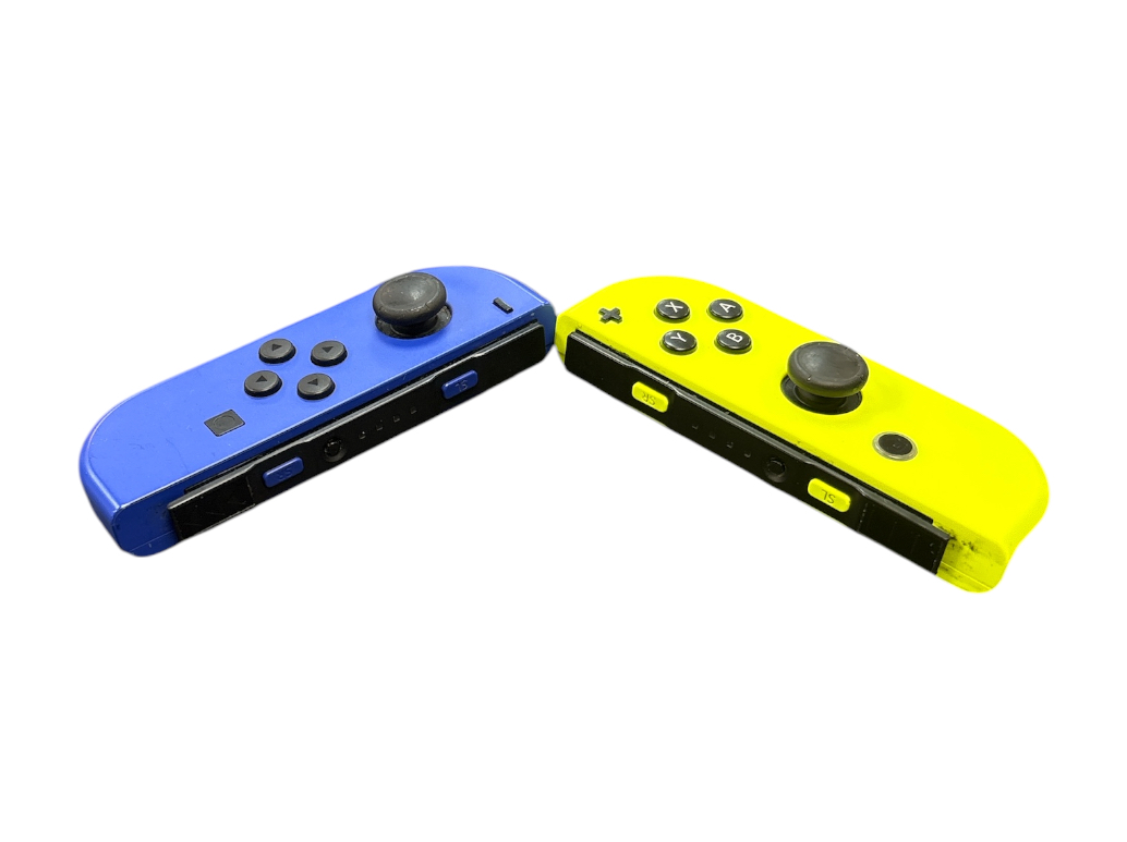 Pre-owned Nintendo Switch Joy-Con Controllers Blue & Neon Yellow